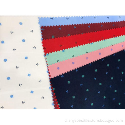 100% Cotton Stretch  Pigment Printed Fabric